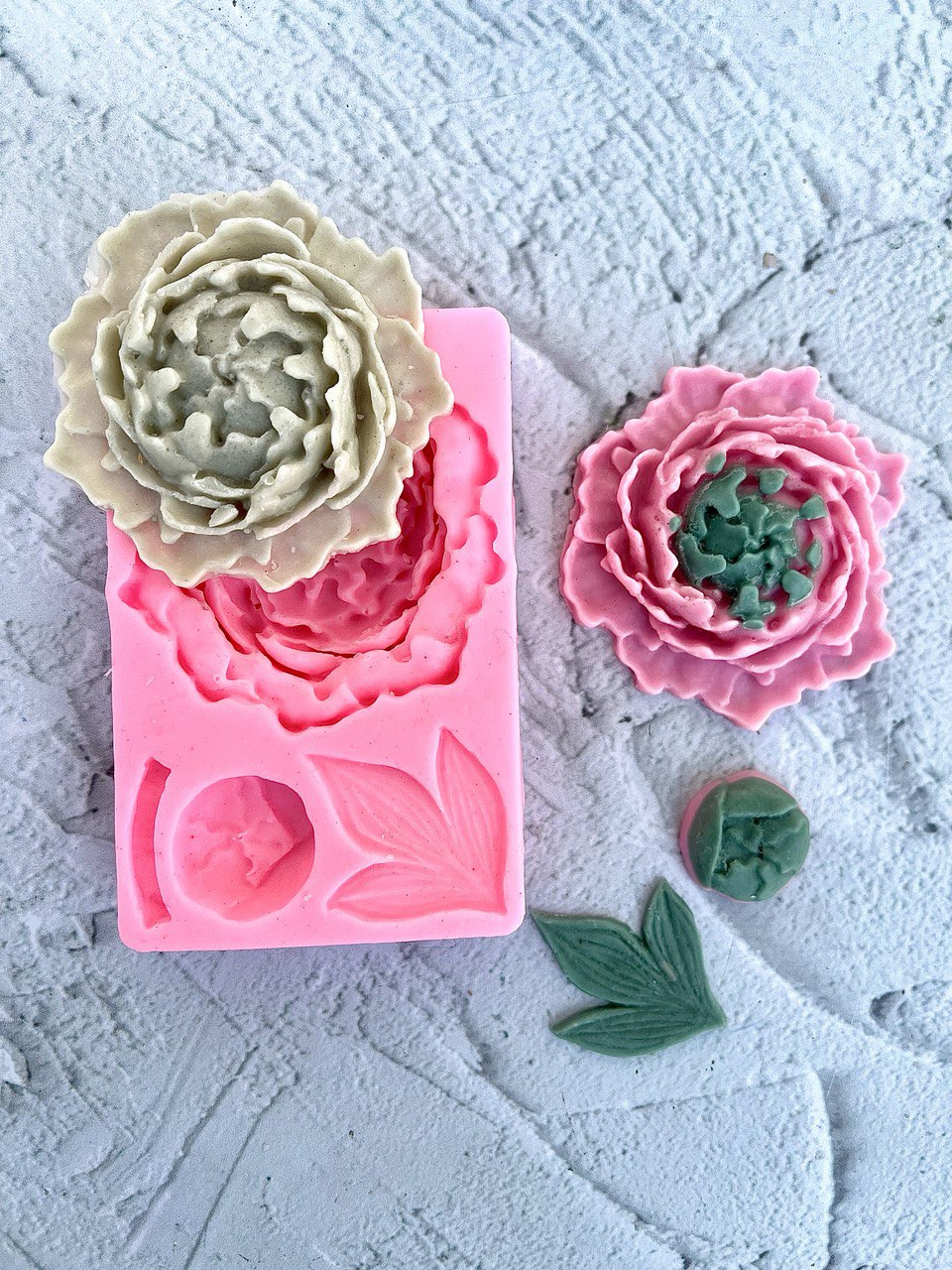 flower silicone mold