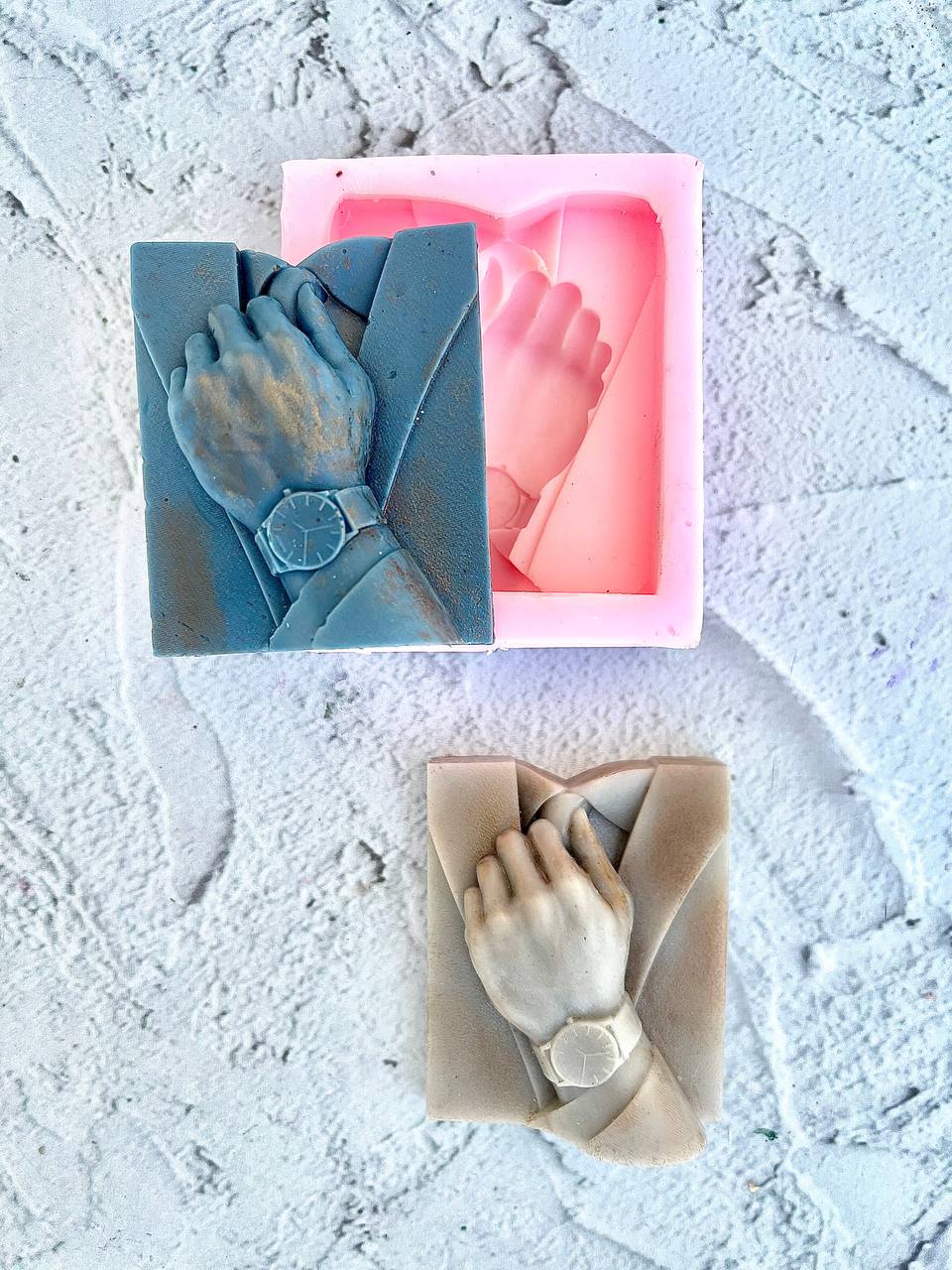 قالب سیلیکونی دست مردانه