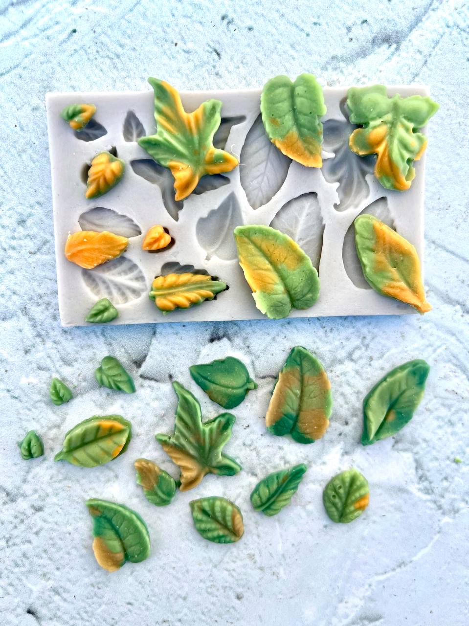 قالب سیلیکونی برگ جور کوچک