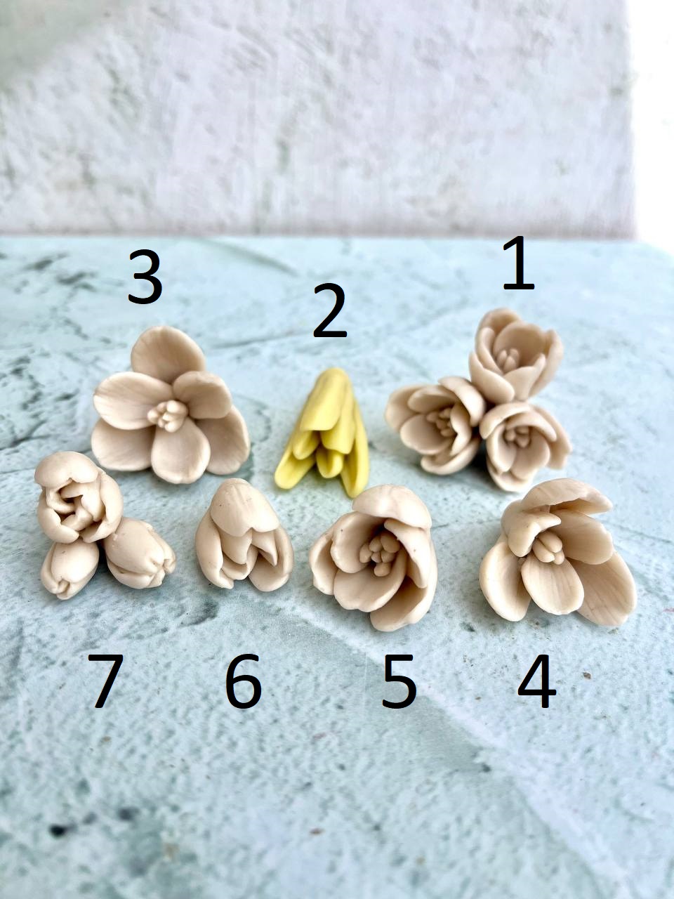 بیس رزینی گل زعفران